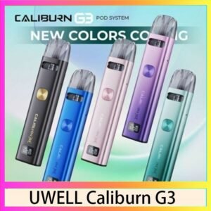 UWELL Caliburn G3咖哩棒G3 KIT電子煙2主機官網評價說明書