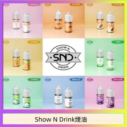 Show N Drink煙油 玫瑰檸檬冰沙 泰式奶茶